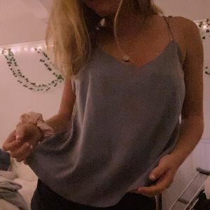 barely Worn lush Velvet tank top